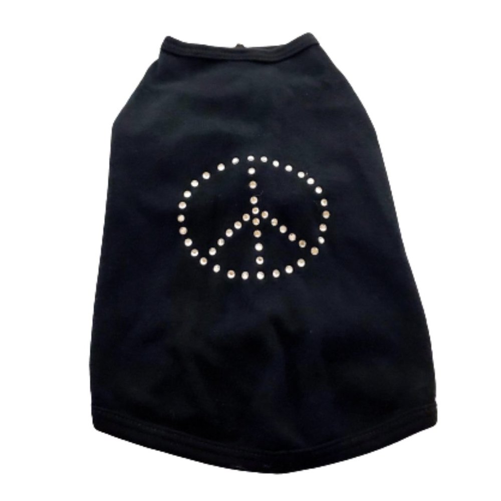 Doggie Peace Crystal Tee!
